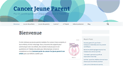 Desktop Screenshot of cancerjeuneparent.com