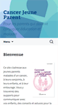 Mobile Screenshot of cancerjeuneparent.com